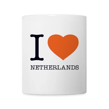 I LOVE NETHERLANDS - Tasse - Weiß - Vorne