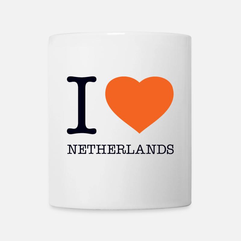 I LOVE NETHERLANDS - Tasse - Weiß