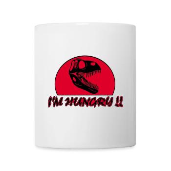 Tyrannosaurus Rex Hunger - Tasse - Weiß - Vorne