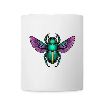 Skarabäus Neo Traditional - Tasse - Weiß - Vorne