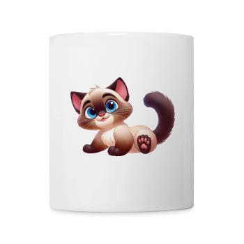 siamois 14 - Mug blanc - blanc - Devant