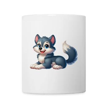 Wolf - Tasse - Weiß - Vorne