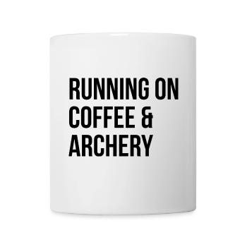archerie - Mug blanc - blanc - Devant
