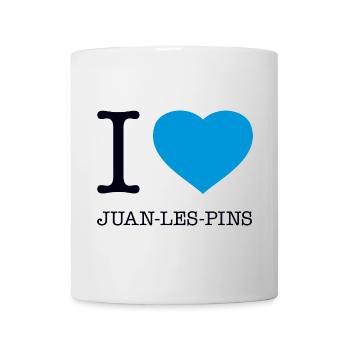 I LOVE JUAN LES PINS - Mug - white - Front
