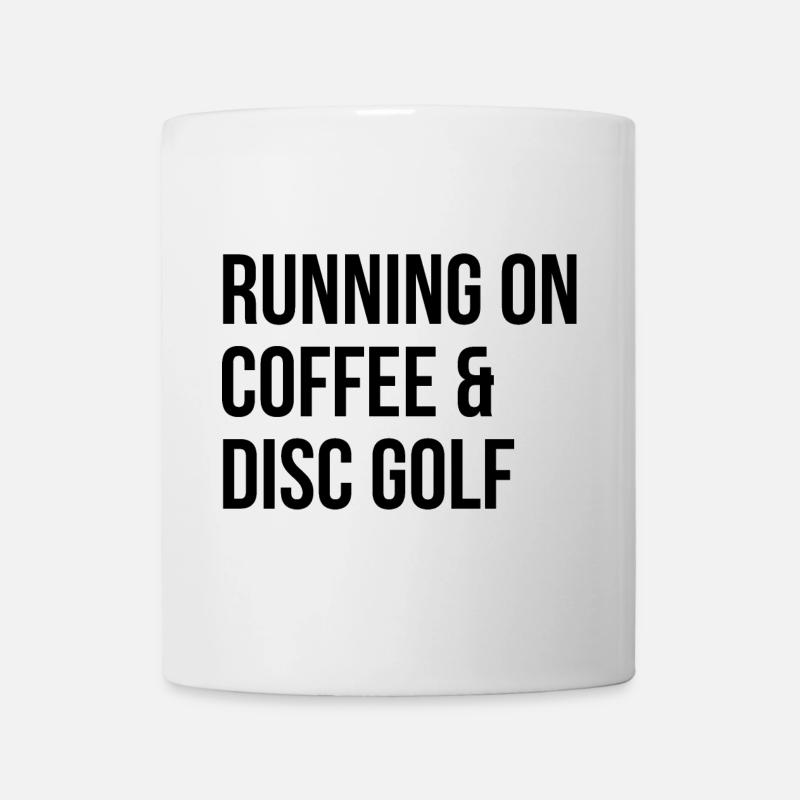 Disc golf - Mug blanc - blanc