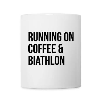 biathlon - Mug blanc - blanc - Devant
