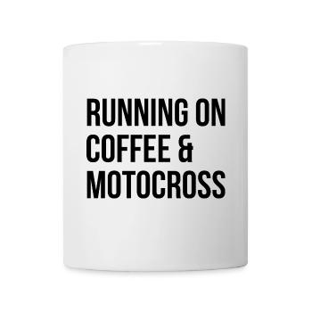 motocross - Mug blanc - blanc - Devant