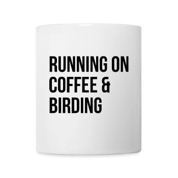 Vogelbeobachtung - Tasse - Weiß - Vorne