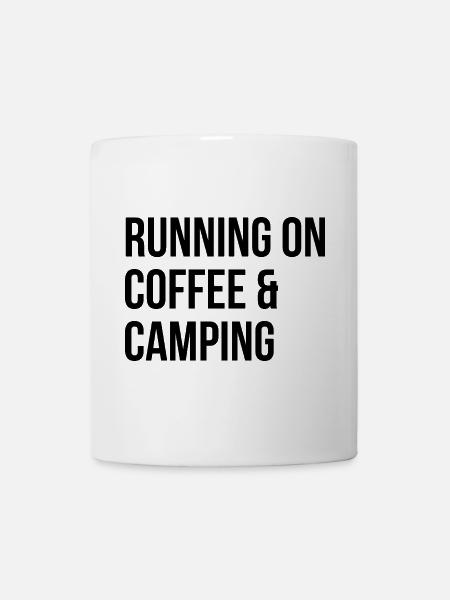Camping Camping Camping - Tasse - Weiß