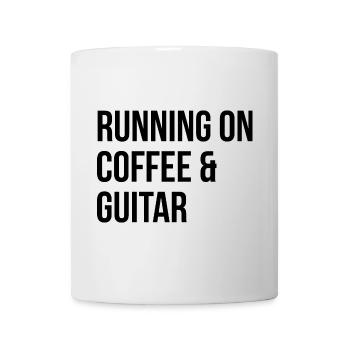 guitare - Mug blanc - blanc - Devant