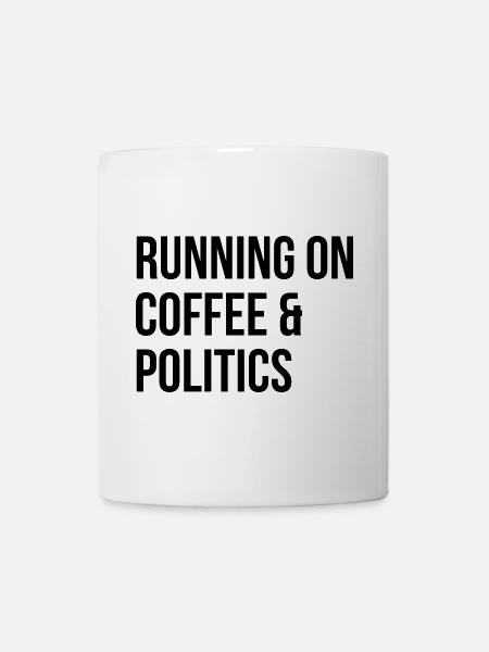Politique Politique Politique - Mug blanc - blanc