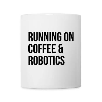 robotique - Mug blanc - blanc - Devant