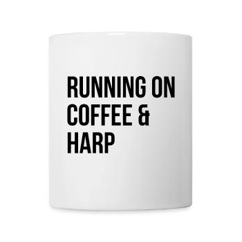 Harfe - Tasse - Weiß - Vorne