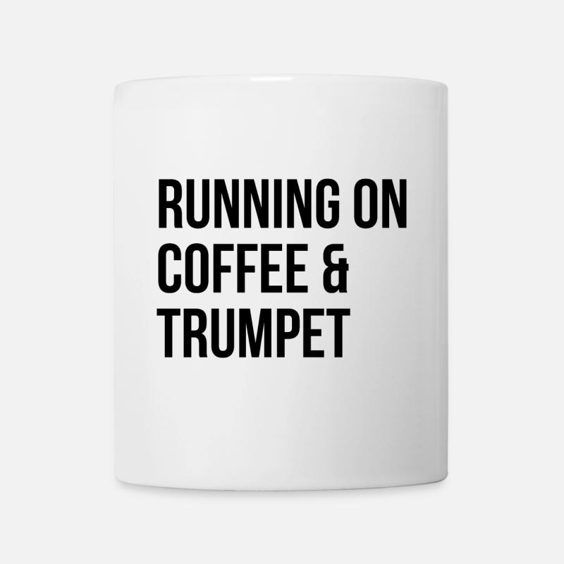 Trompete - Tasse - Weiß