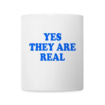 yes they are real - Mug - white - Front