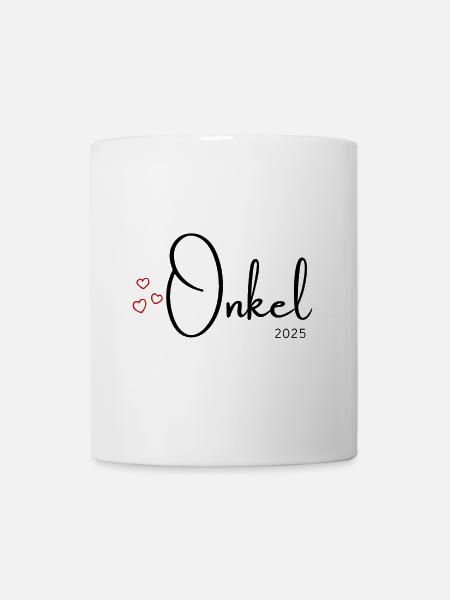 Onkel 2025 - Tasse - Weiß
