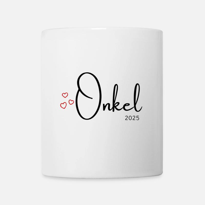 Onkel 2025 - Tasse - Weiß
