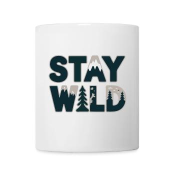 Mountain and Forest Adventure Design - Mug - white - Front