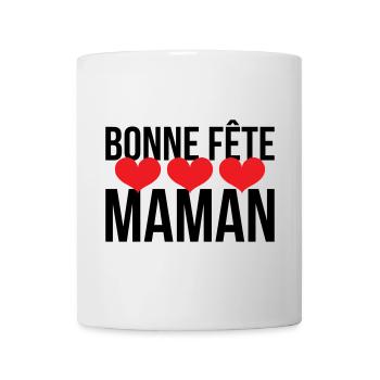 Bonne Fête Maman - Fête des Mères - Mug blanc - blanc - Devant