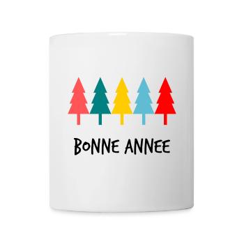 HAPPY NEW YEAR. NEW YEAR'S EVE. BEST WISHES - Mug - white - Front