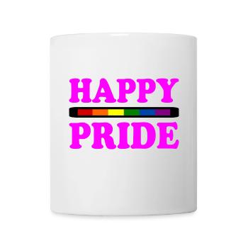 Happy pride - Mug blanc - blanc - Devant