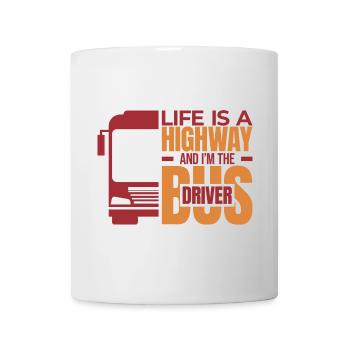 Tiefgründiger Busfahrer Spruch - Tasse - Weiß - Vorne