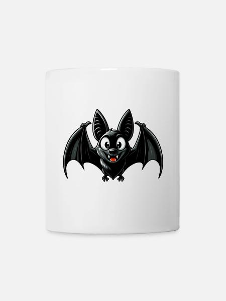 Fledermaus - Tasse - Weiß