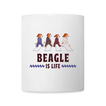 Beagle is life design - Mug - white - Front