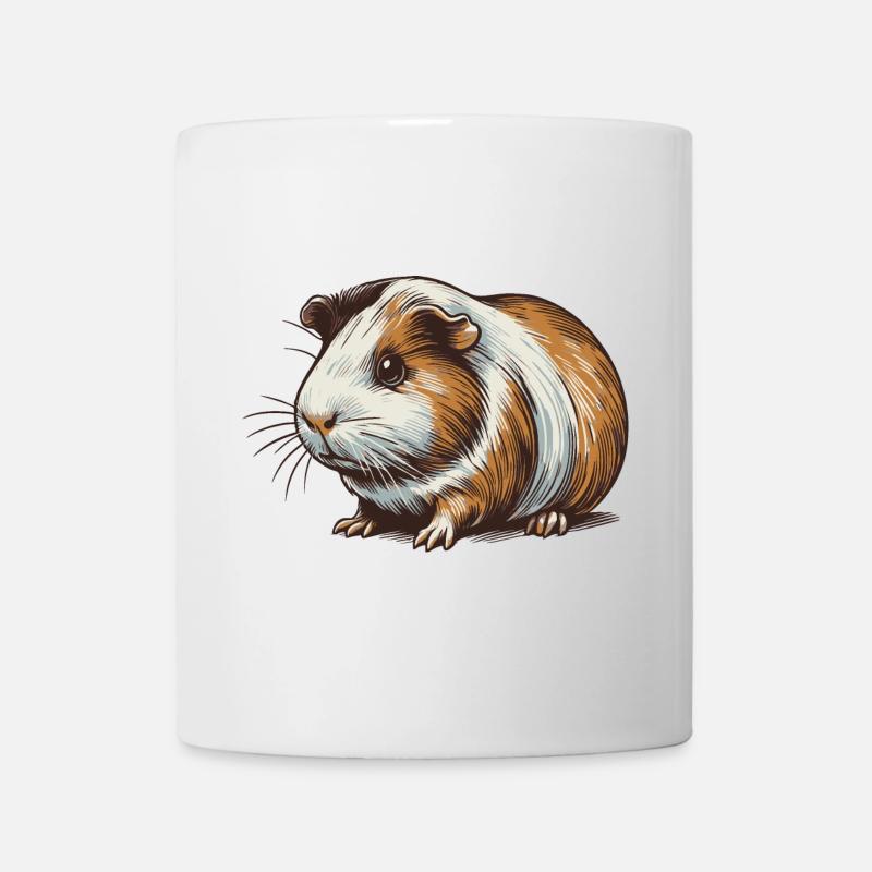 Meerschweinchen - Tasse - Weiß
