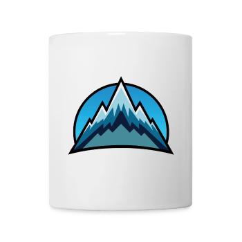 Gebirge - Tasse - Weiß - Vorne