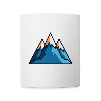 Gebirge - Tasse - Weiß - Vorne