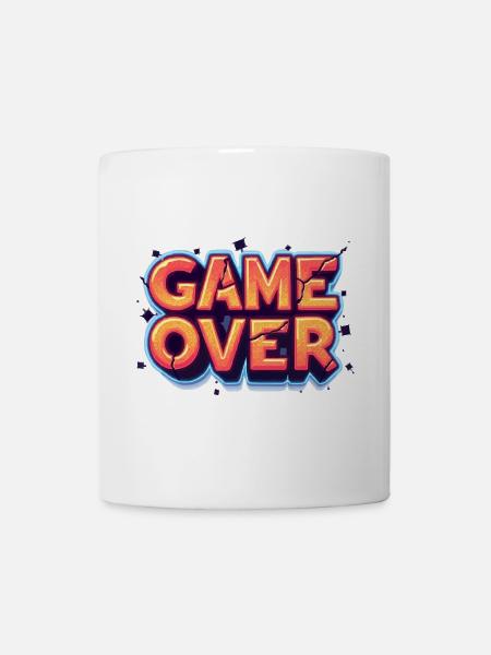 Game Over - Tasse - Weiß