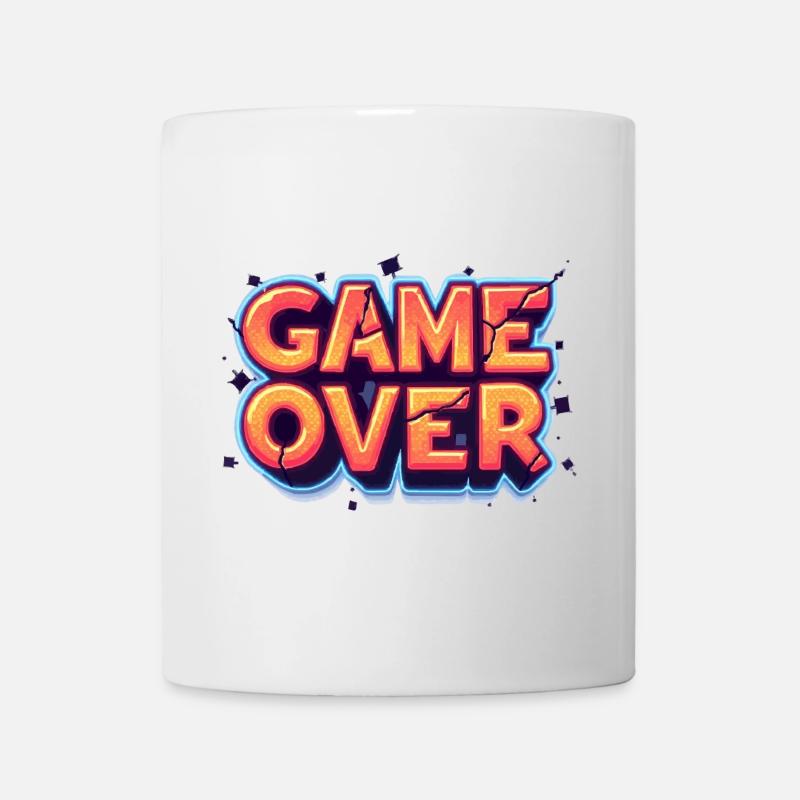 Game Over - Tasse - Weiß