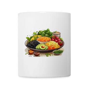 Genuss im Garten - Tasse - Weiß - Vorne