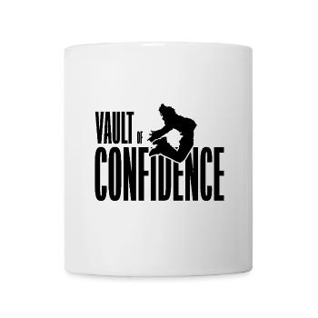 Parkour Vault of Confidence - Mug - white - Front