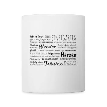 You are unique – pos. Affirmations & Sayings - Mug - white - Front