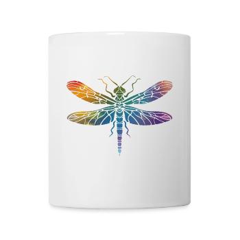 Libelle - Tasse - Weiß - Vorne