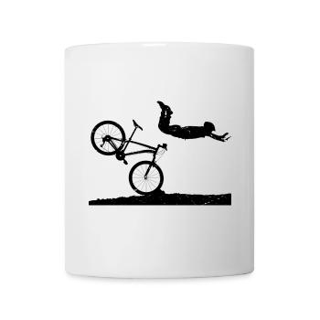 Monochrome Circle Minimal Geometry - Mug - white - Front