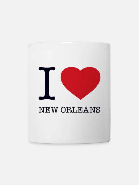 J’ADORE LA NOUVELLE-ORLÉANS - Mug blanc - blanc