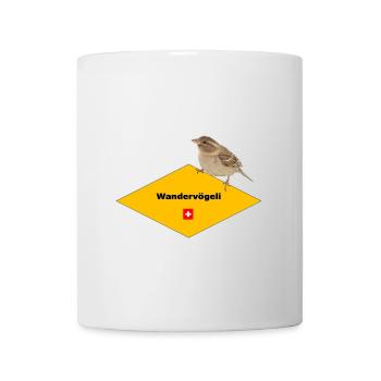 Wandervögeli – Chemise suisse pour les amateurs de randonnée - Mug blanc - blanc - Devant
