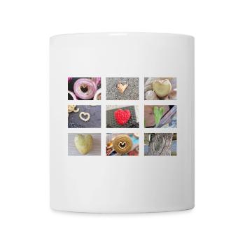 Love ist everywhere. - Tasse - Weiß - Vorne
