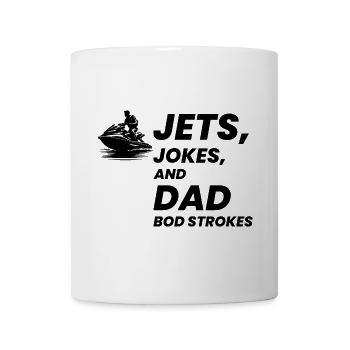 Jetski fahren Papa Humor Wassersport Sommer Spaß - Tasse - Weiß - Vorne