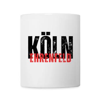 Ehrenfeld noir rouge - Mug blanc - blanc - Devant
