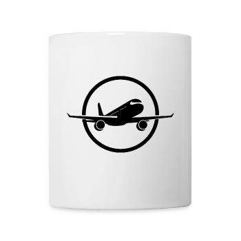 Luftfahrzeug - Tasse - Weiß - Vorne