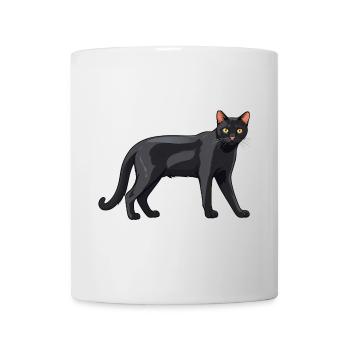 Chat mignon Bombay - Chat Sticker - Mug blanc - blanc - Devant