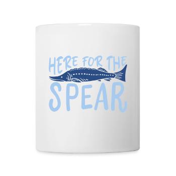 Speerfisch Angeln - Tasse - Weiß - Vorne