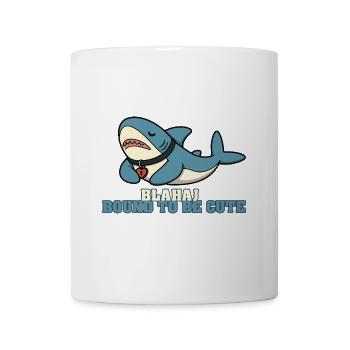 Blahaj Shark – Bound to Be Cute Shirt - Mug - white - Front