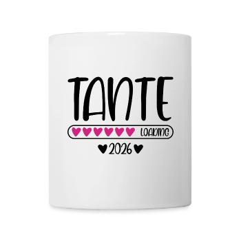 Tante 2026 loading - Tasse - Weiß - Vorne