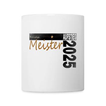Kreisliga Meister Shirt Aufsteiger 2025 - Tasse - Weiß - Vorne