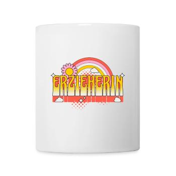 Maternelle Maternelle Profession Enseignant de maternelle - Mug blanc - blanc - Devant